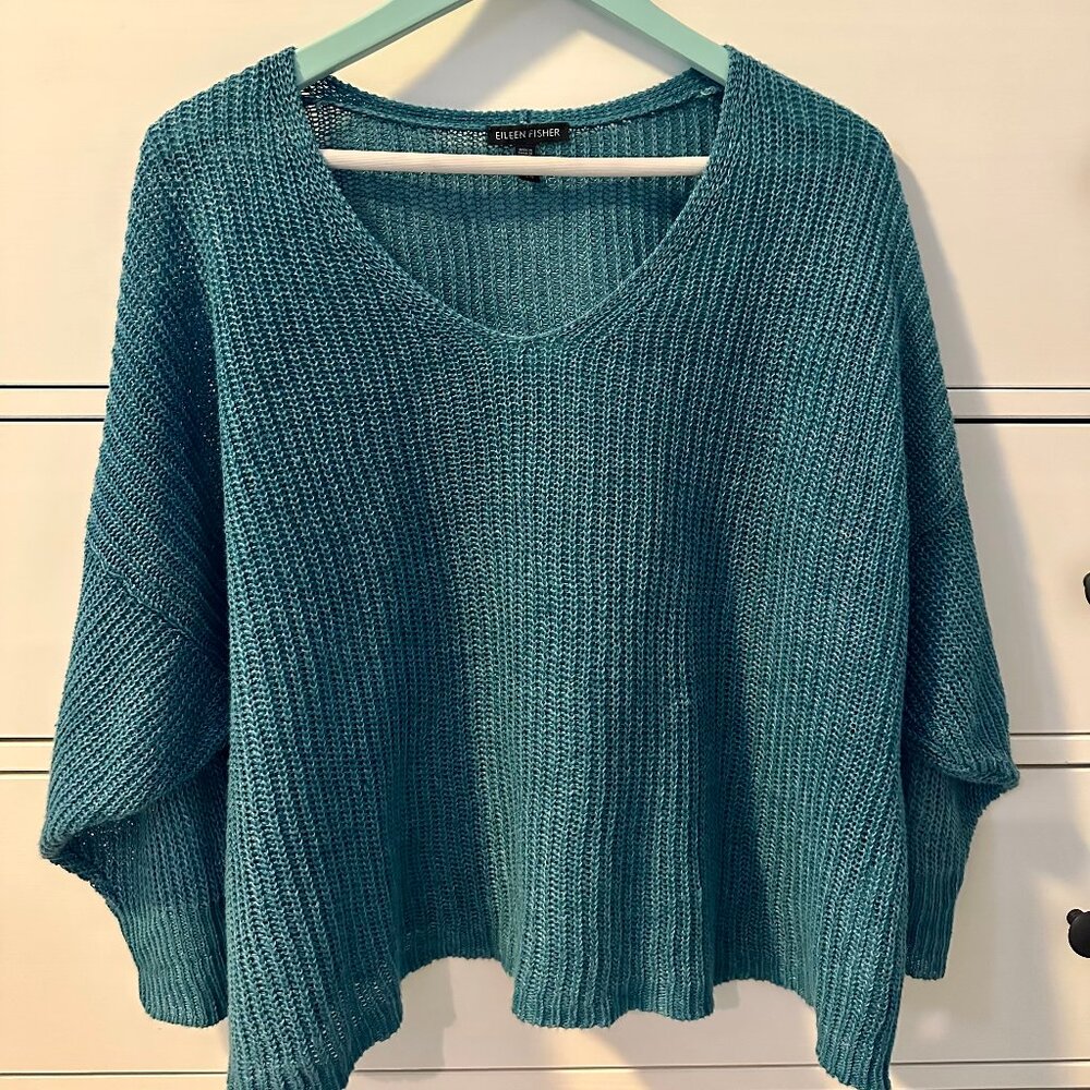 Eileen Fisher Organic Linen Sweater